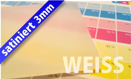 Acrylglas GS weiß satiniert 3mm