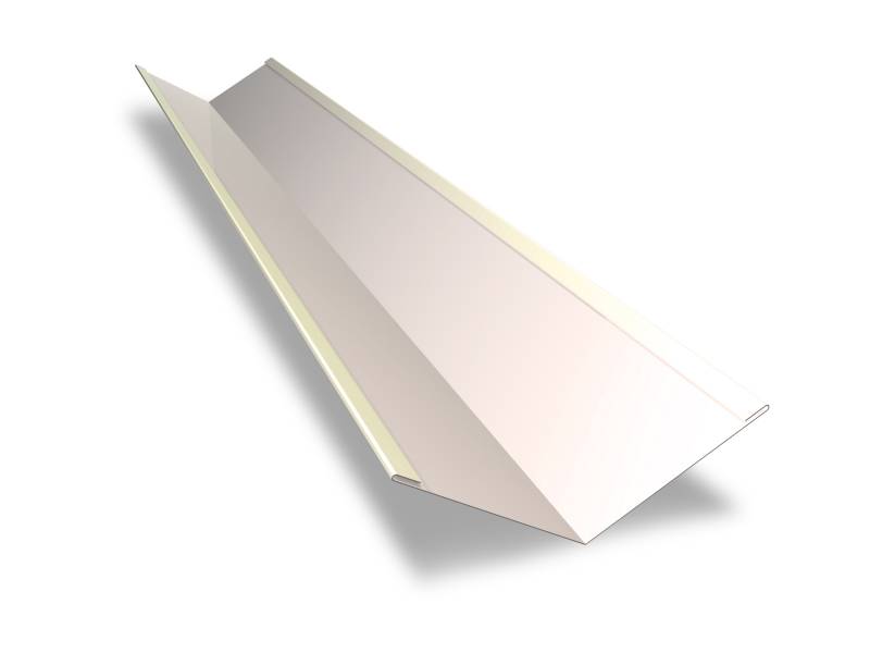 Kehlrinne 195 x 195 mm – Länge 2 m – 25 µm Polyester