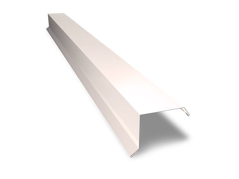 Ortgangblech Ortgangblech 100 x 110 mm oder 150 x 150 mm – Länge 2 m – 25 µm Polyester