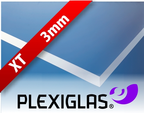 Plexiglas® XT transparent 3mm