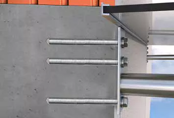 Befestigungsmaterial für Gutta Vordächer