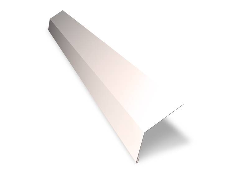 Oberes-Traufblech-Traufkappe Oberes Traufblech 70 x 125 mm – Länge 2m – 25 µm