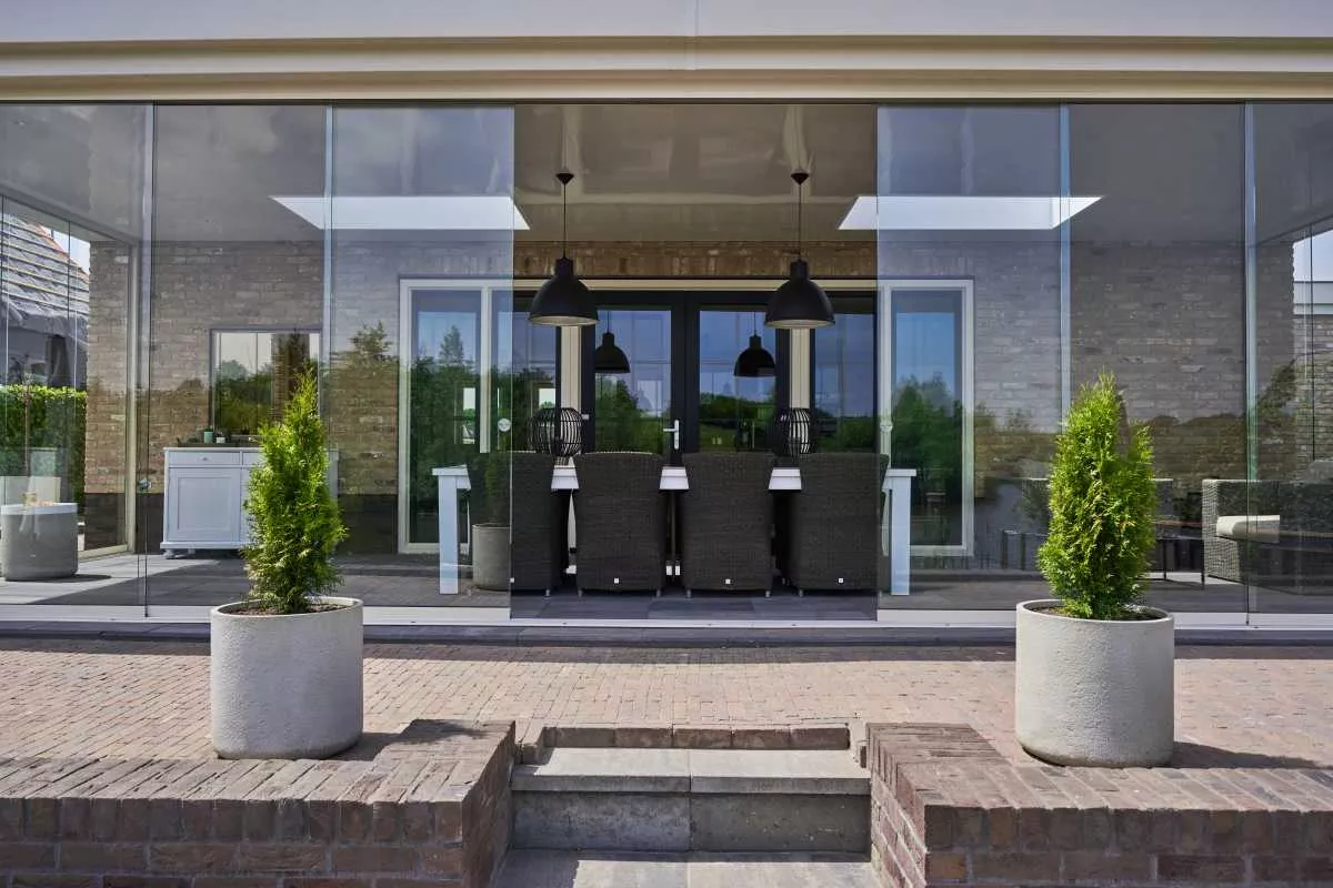 Glasschiebewand für Terrassen | Konfigurator