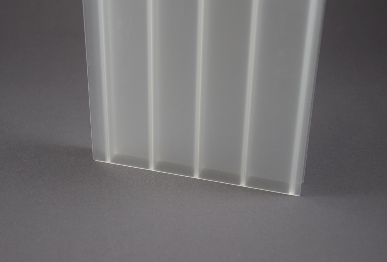 Stegplatten Highlux®/R-Glas® Acrylglas 16mm, opal - 2fach 32mm Stegabstand