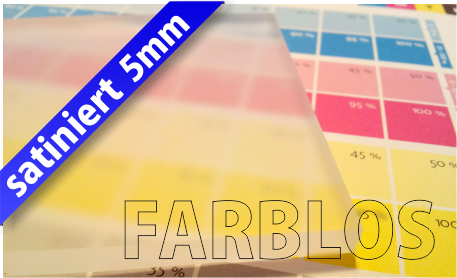 Acrylglas GS farblos satiniert 5mm