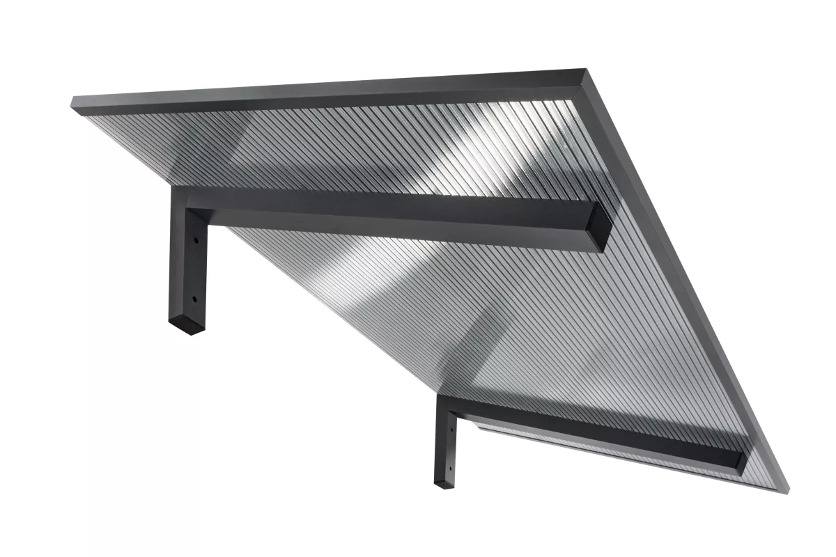 Pultvordach PT/SE 16 mm PC Stegplatte | Bielefeld