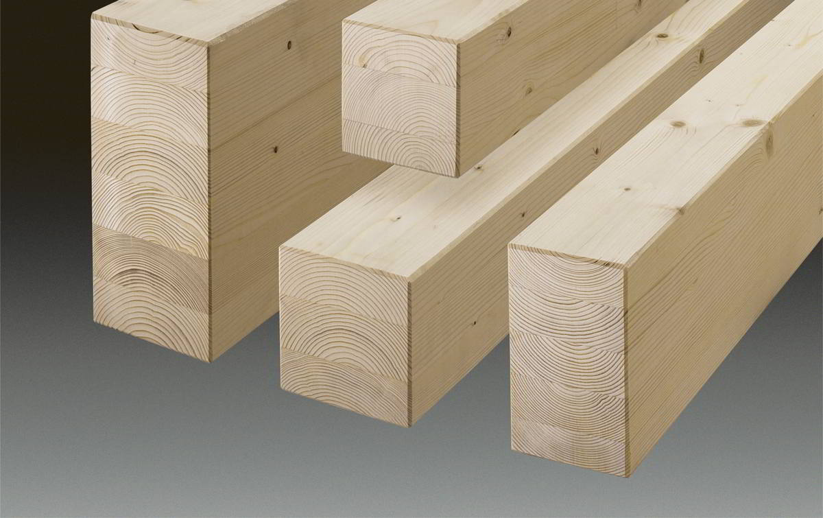 leimbinder-bsh Leimbinder BSH Fichte für Stegplatten Überdachung