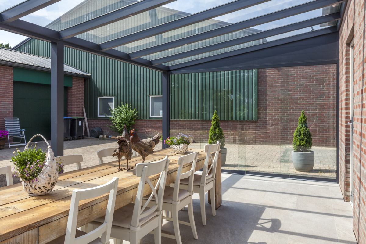 Terrassenüberdachung mit Glas Terrassenüberdachung mit Glas